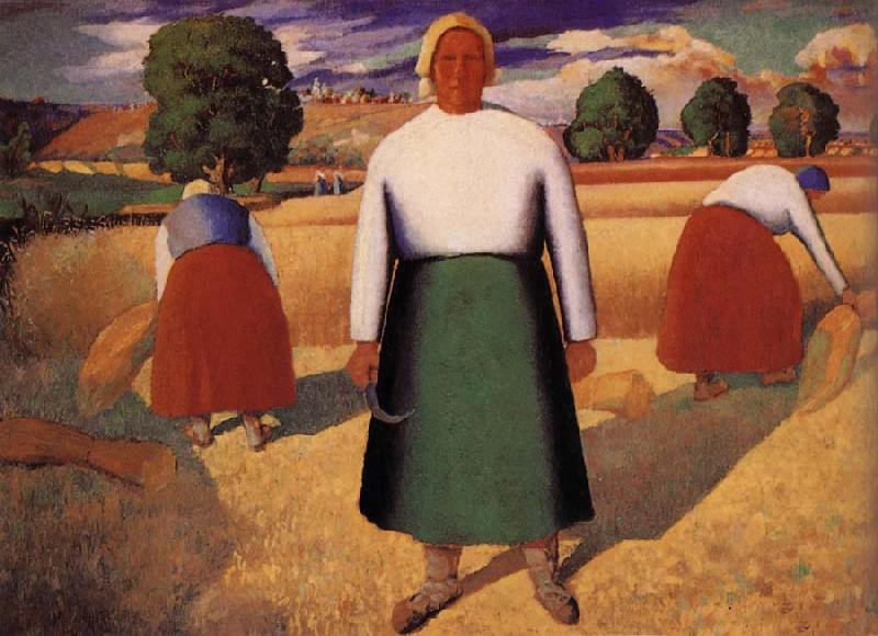 Kasimir Malevich Harvest season